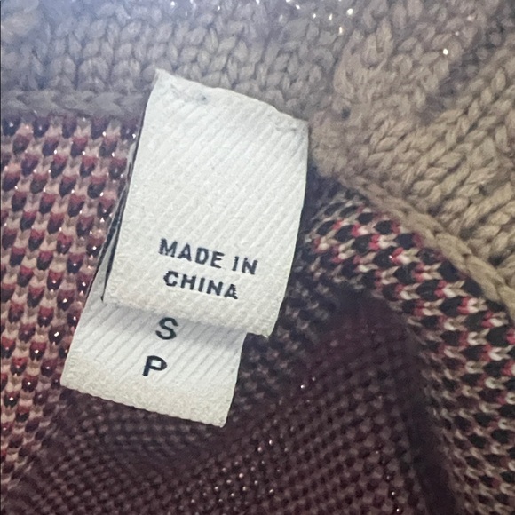 Burberry Beige Check Wool Cardigan - Picture 12 of 12